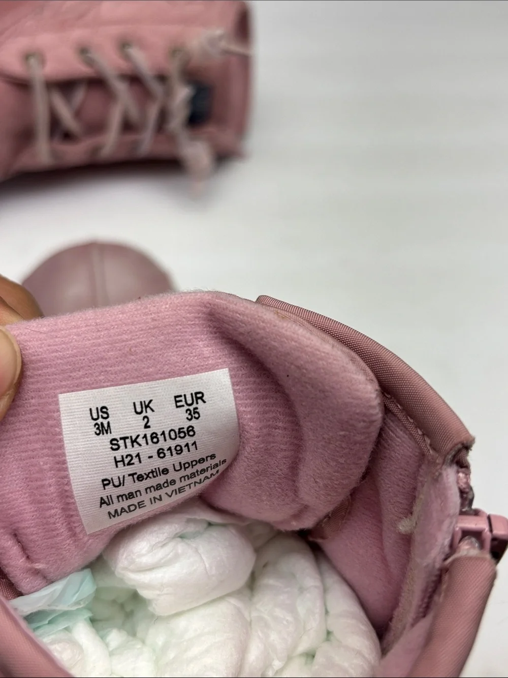 Sperry kids Pink Duck Boot Waterproof Ankle Boots, sz 3 little girl, box 77